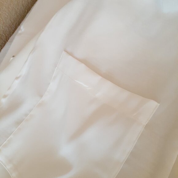 Elie Tahari Mixed Media Coat Jacket - Picture 9 of 15